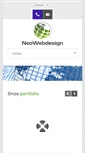 Mobile Screenshot of neowebdesign.nl